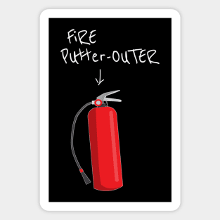 Fire Putter Outer Fire Extinguisher Magnet